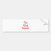 Der Ring-Träger Autosticker