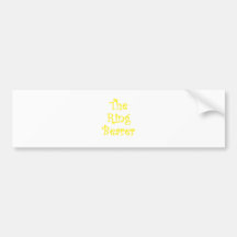 Der Ring-Träger Autosticker