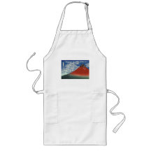 Der rote Fujisan Schürze
