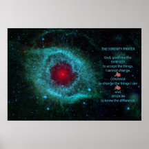 Der RUHE-GEBET Schneckennebelfleck. Plakat