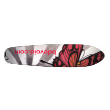 Der Schmetterlings-Skateboard des Weinbrands Individuelle Decks