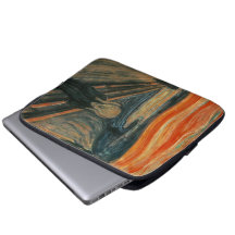Der Schrei durch Edvard Munch Laptop Sleeve Schutzhüllen