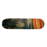 Der Schrei durch Edvard Munch Individuelle Skatedecks