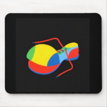 Der Schuh des Clowns Mousepad