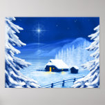 Der Schutz unter dem Weihnachtsstern Posterdrucke
