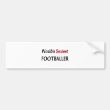 Der sexyste Fußballspieler der Welt Autosticker