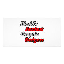 Der sexyste Grafikdesigner der Welt Fotogrußkarten