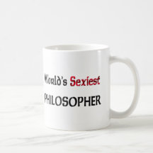 Der sexyste Philosoph der Welt Kaffee Tasse