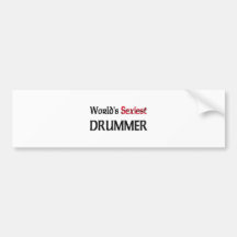 Der sexyste Schlagzeuger der Welt Autoaufkleber