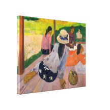 Der Siesta - Paul Gauguin Gespannter Galerie Druck