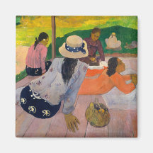Der Siesta - Paul Gauguin Magnete