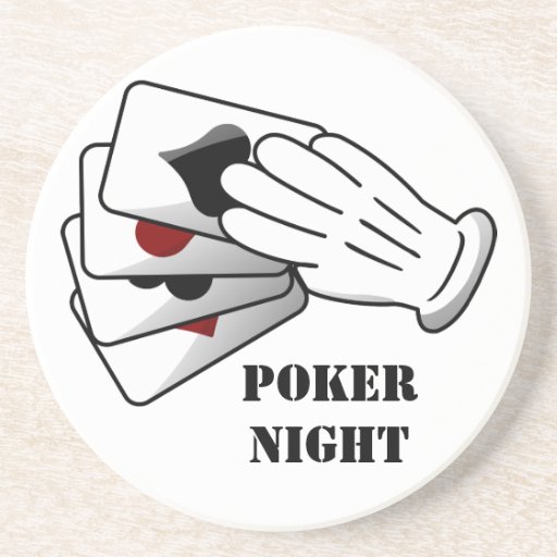 Der Sleight des Herrn der HandPoker-Nacht Bierdeckel