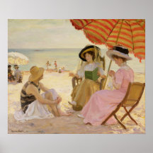 Der Strand, 1929 Plakat
