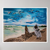 Der Strand des Schicksals (Druck) Posterdrucke