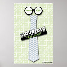 "Der Stuhl-" Plakat "vom theCUBICLE "