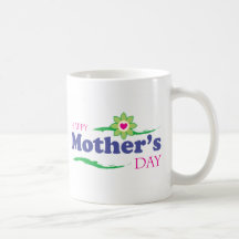 Der Tag der Mutter - Blumen-Herz Kaffee Haferl