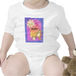 Der Teddybär-Babykleidung des Babys Namens Shirts