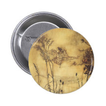 Der Tightrope der Fee durch Arthur Rackham, Vintag Anstecknadelbuttons