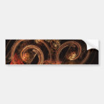 Der Ton des Musik-abstrakte Kunst-Stoßaufklebers Auto Sticker