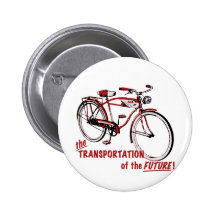 Der Transport der Zukunft Anstecknadelbutton