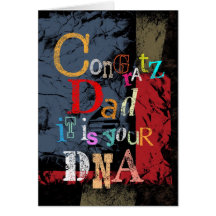 Der Vatertag, DNA-Spaß Grußkarten