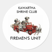 Der Verein der Aufkleber-Feuerwehrmänner