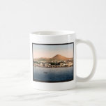 Der Vesuv, mit Torre de Creco, Neapel, Italien Tasse