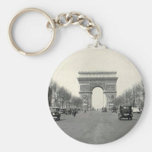 Der Vintage Arc de Triomphe Frankreich Schlüsselband