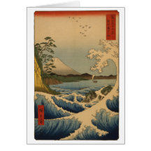 Der Vintage Fujisan Karte