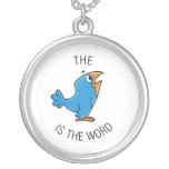 Der Vogel ist das Wort Selbst Gestalteter Schmuck