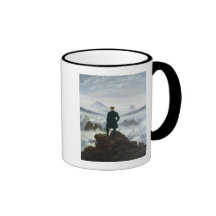 Der Wanderer über dem Meer von Nebel, 1818 Teetasse