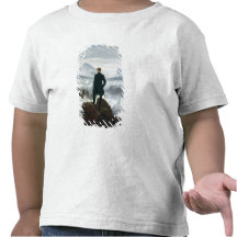 Der Wanderer über dem Meer von Nebel, 1818 Tshirts