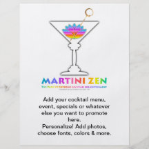 Der Weg zum Cocktail-Erleuchtung-Flyer