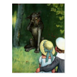 Der Wolf-Postkarte des Rotkäppchens