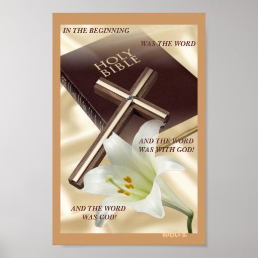 DER WORT-… GOTT! Plakat