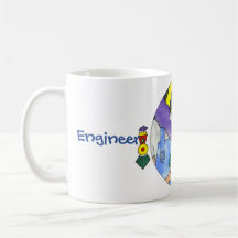 Der Zug-Ingenieur-kundengerechte Becher Tasse