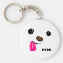 Derp Hund Schlüsselanhänger