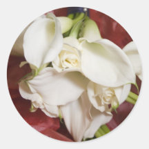 Des Calla Blumenstrauß lilly Sticker
