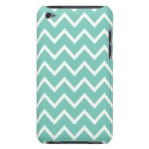Des Cockatoo-Türkises Zickzack Fall iPod-Touch-G4 Barely There iPod Cover