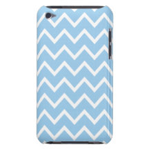 Des Cornflower blauer Zickzack Kasten iPod-Touch-G iPod Touch Case-Mate Hülle