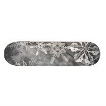 des grauen digitale Realismusschicht Grauwinters d Personalisiertes Skateboarddeck