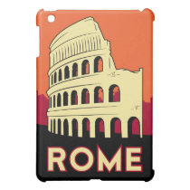 des Kunst-Dekos Roms Italien retro Reiseplakat ipad mini hüllen