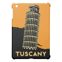 des Kunst-Dekos Toskana Italien retro Reiseplakat ipad mini hüllen