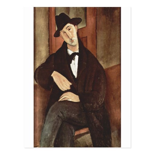 DES Mario Varfogli 1919 Amadeo Modigliani - Porträ Postkarten