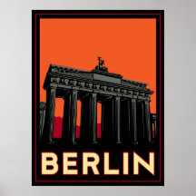 des oktoberfest retro Reise Kunst-Dekos Berlins De Posterdrucke