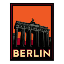 des oktoberfest retro Reise Kunst-Dekos Berlins De Postkarten