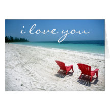 des Strandes Liebe für immer Karten