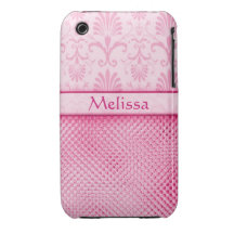 Designer Bling iPhone 3g/3gs Fall: Rosa iPhone 3 Hülle
