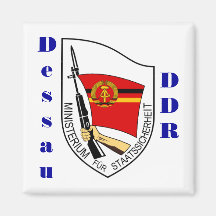 Dessau, Magnet DDR Deutschlands Stasi Magnete