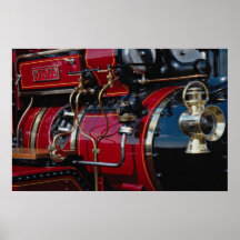 Detail "Mtoto" vom Dampf-Motor Poster